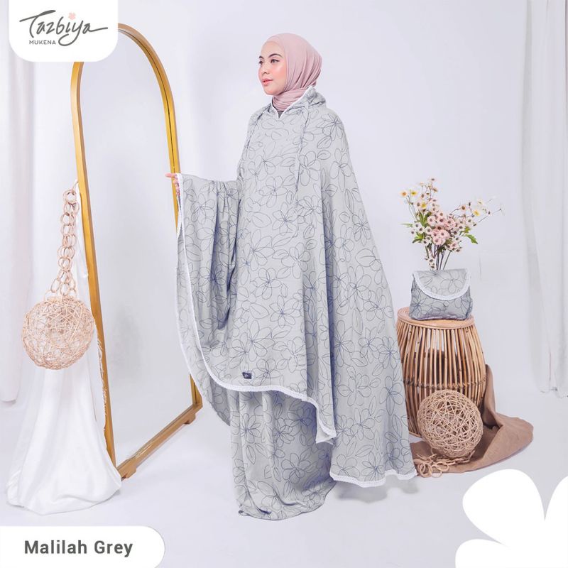 MUKENA TAZBIYA ALLOVER 2IN1 MALILAH SERIES ALLSIZE