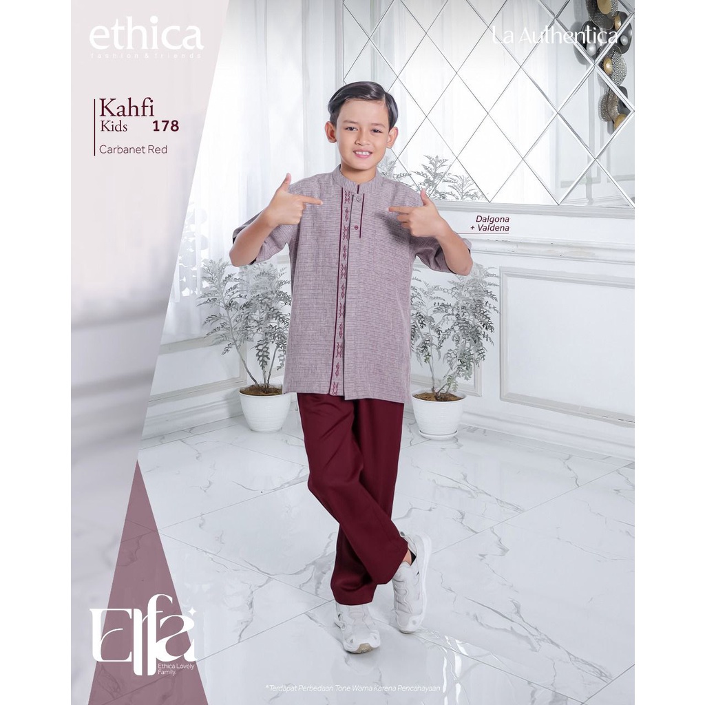 Moms_Syafa Elfa 273 Carbanet Red Gamis Dewasa Ayumi 357 Carbanet Red Koko Dewasa Kahfi 248 Carbanet