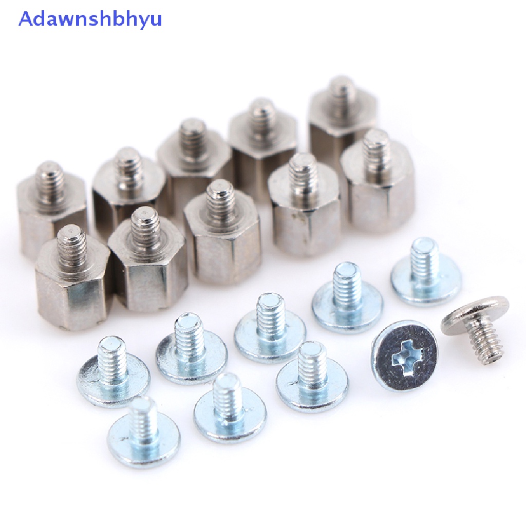 Adhyu 10Set Hand Tool Moung Stand Off Screw Hex Nut Untuk A-SUS M.2 SSD Motherboard ID