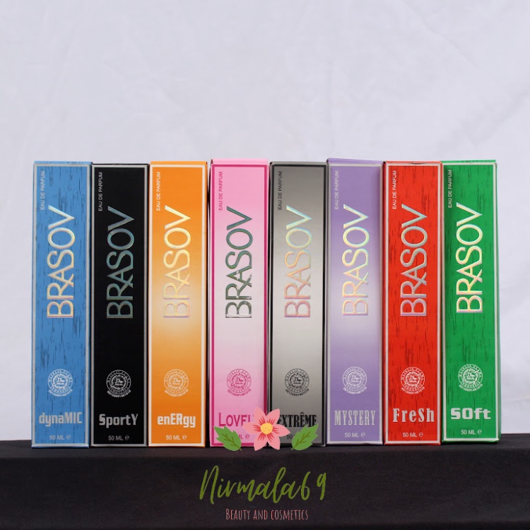 BRASOV Eau De Parfum 50ml/minyak wangi brasov/parfume Original Brasov/pewangi badan/parfum cewe cowo