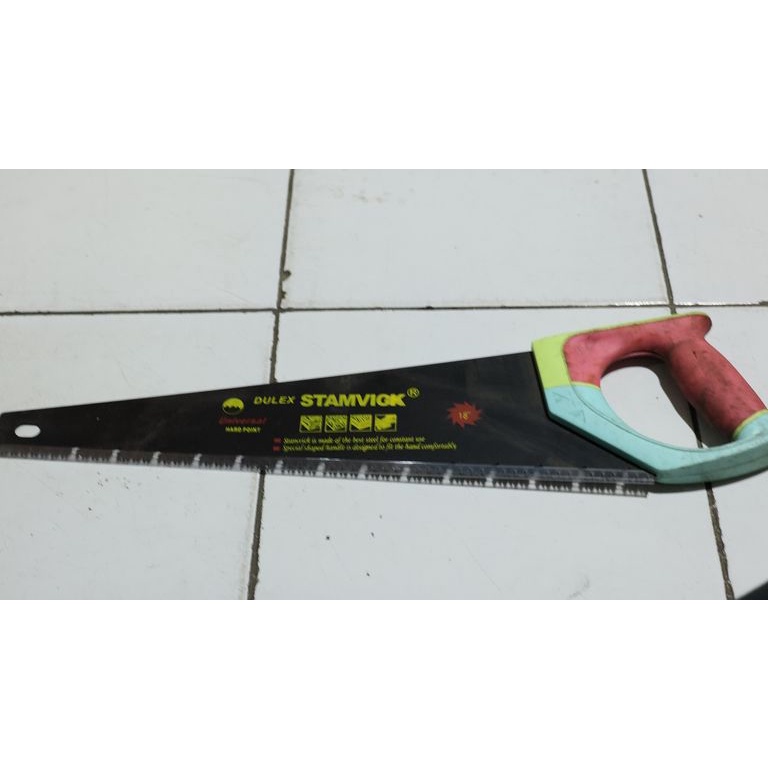 Gergaji Kayu 20' 3 Warna STAMVICK(Ob)