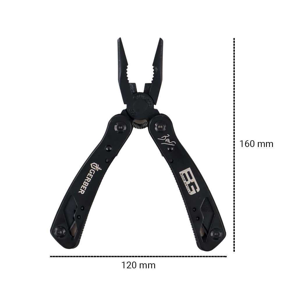 (BISA COD) FTIHSHP Gerber Bear Grylls Multifunctional EDC Plier Survival Tool - MPA19