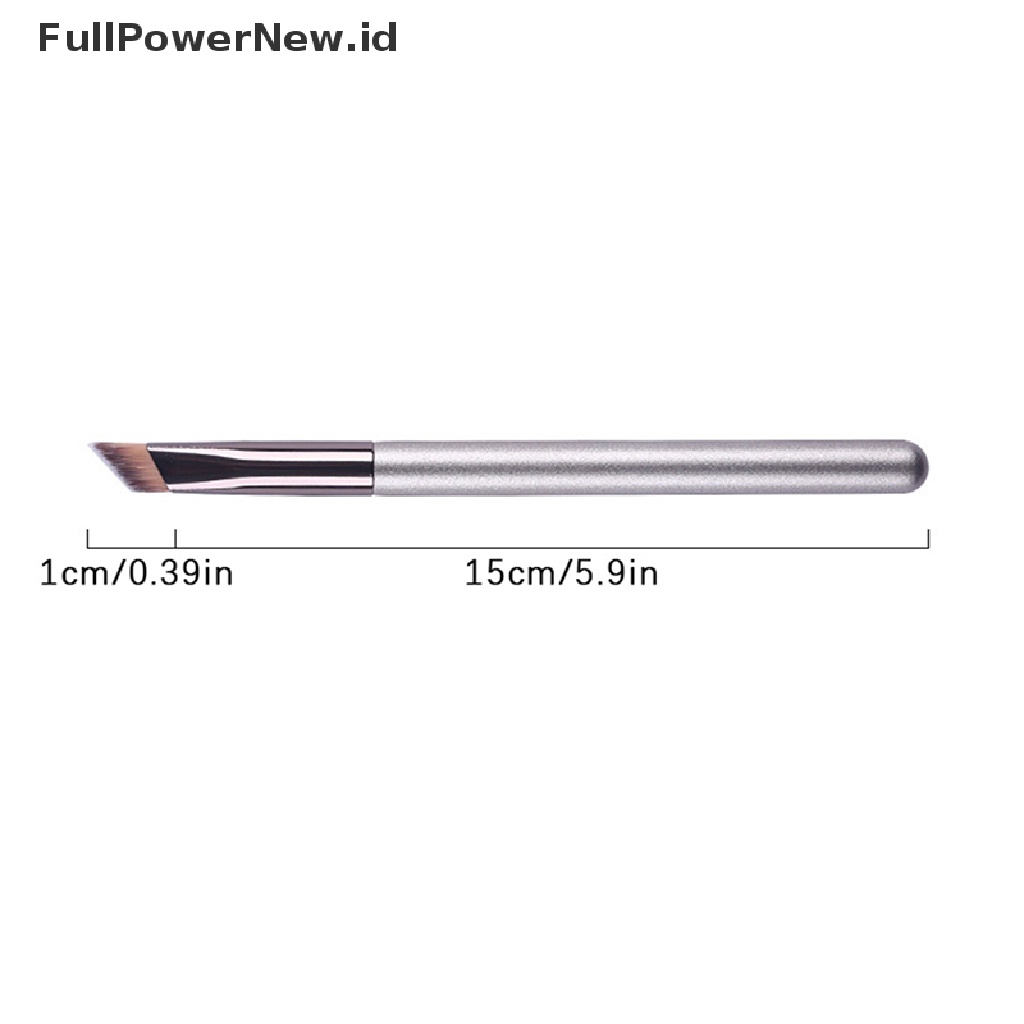 Power 1PC Sikat Alis Multi Fungsi Sikat Alis Siku Persegi Alat Makeup ID