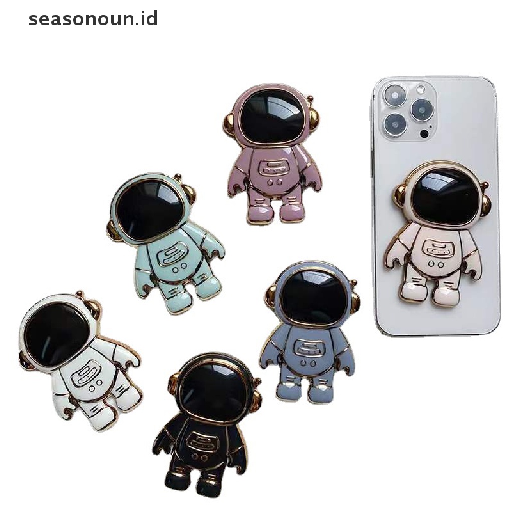 Seasonoun New Astronaunt Holder Phone Holder Telepon Portable Adjust Universal Stand.