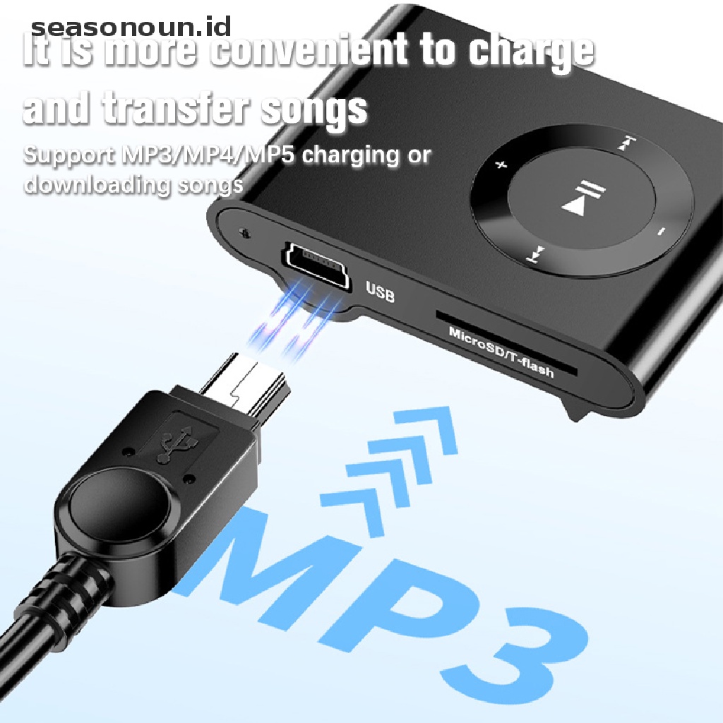 Seasonoun 1Pcs Kabel USB Mini USB To USB Fast Data Charger Cable Untuk MP3 MP4 Player Mobil DVR GPS Kamera Digital HDD Mini USB Extension Head Charging Wire Kabel Data V3.