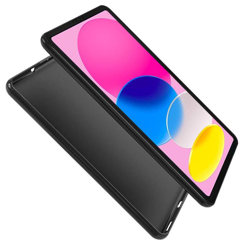 Casing Silikon Shockproof Untuk iPad Air10 9 8 7 5 4 6 2017 2018 10.9 10.2 inch Bumper Fleksibel Hitam Penutup Belakang Untuk iPad Pro 11 12.9 2020 2021 2022