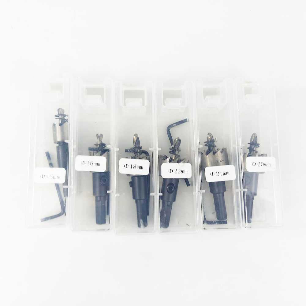 (BISA COD) FTIHSHP CNCCANEN Mata Bor HSS Hole Saw Bit Set 12 PCS - GJ0105