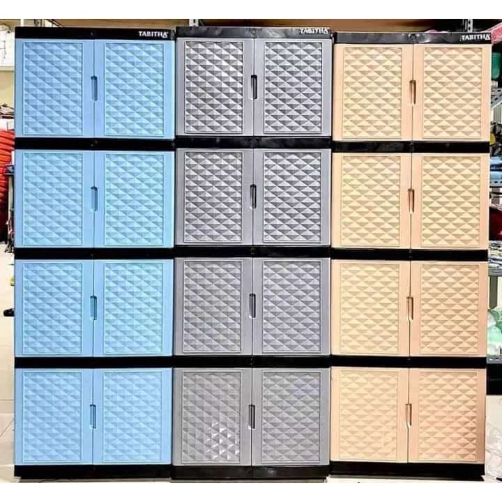 Lemari Plastik Lemari Pakaian MINI TABITHA Susun 4