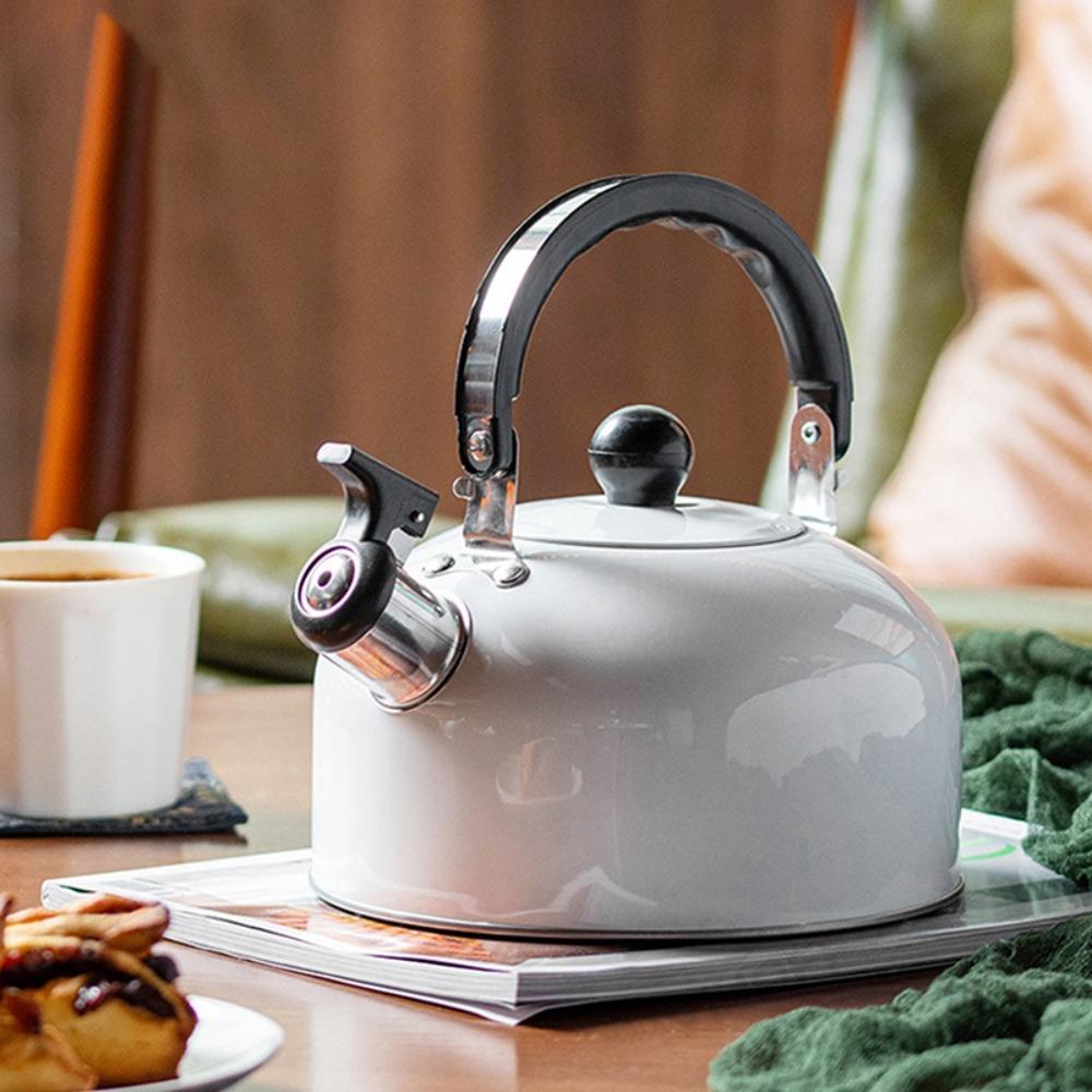 TOP Teko Siul 3L Stainless Steel Untuk Hiking Masak Ergonomic Handle Teakettle