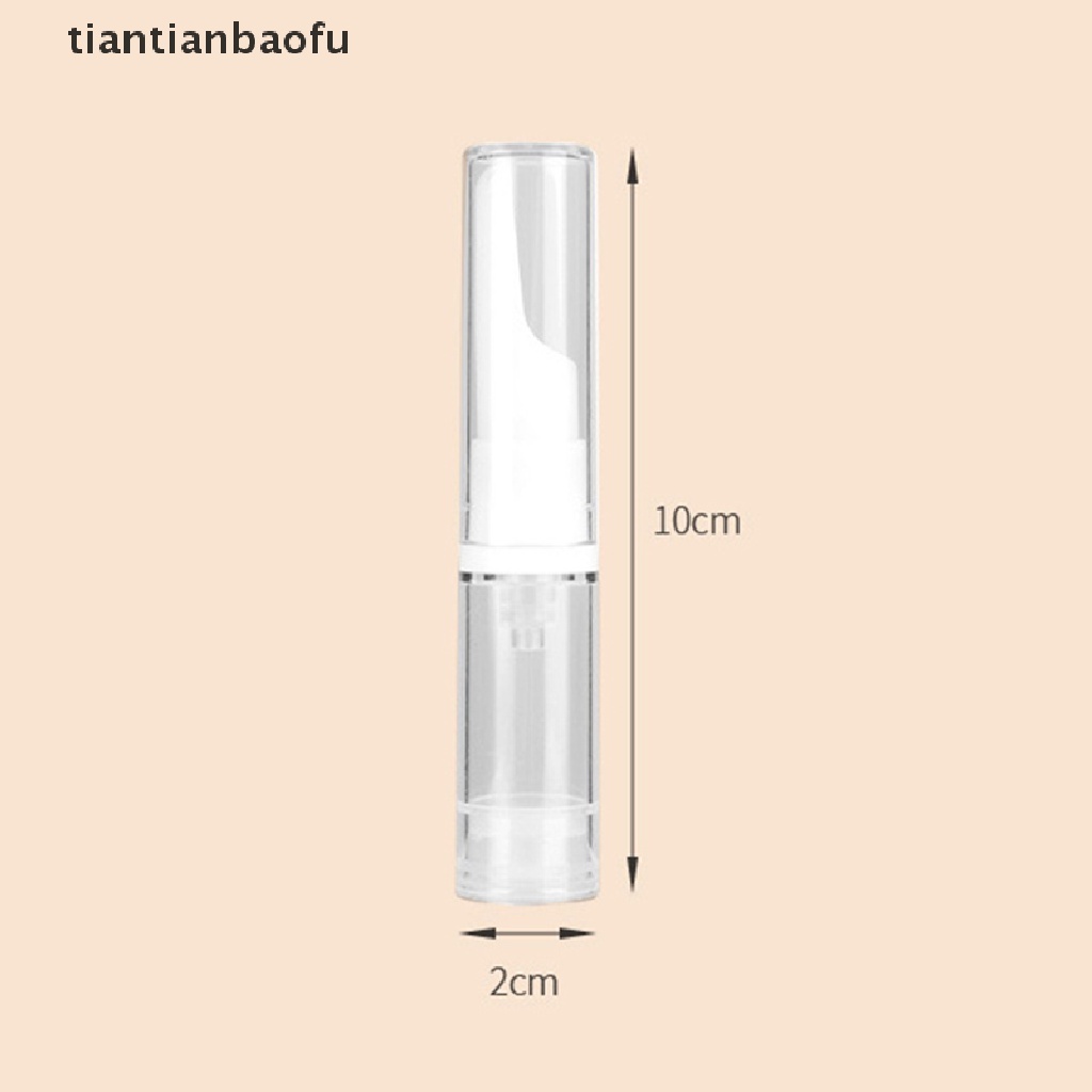 [tiantianbaofu] 5ML Empty Airless Vacuum Pump Bottles Travel Size Dispenser Refillable Container Boutique