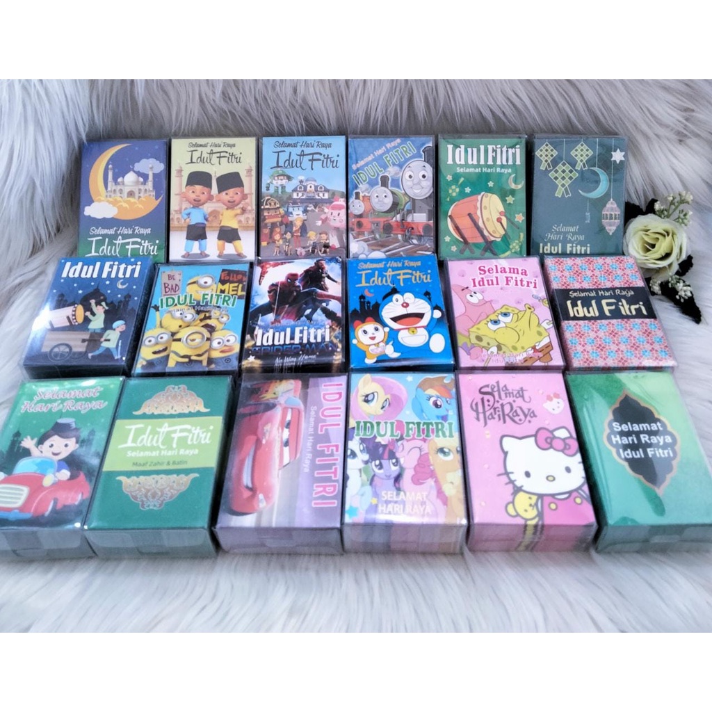 

40 pcs Amplop lebaran motif unik