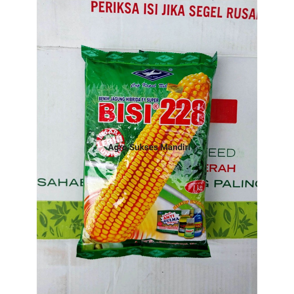 Bisi 228/Bisi 228 1kg/Benih Jagung Bisi 228/Bibit Jagung Bisi 228/Benih/Bibit Jagung Bisi 228/Benih 