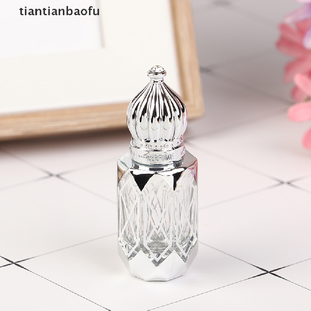 [tiantianbaofu] Botol Roller Kaca 6ml Portabel Kotak Mini Blending Bottle Butik