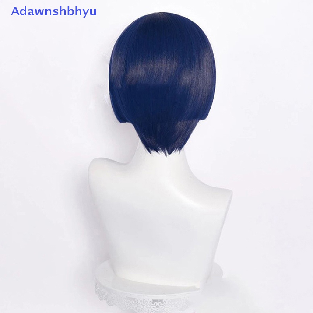 Wig Adhyu Genshin Impact Cosplay Scaramouche Wig Biru Wig Cosplay Anime Wig Halloween Wig ID