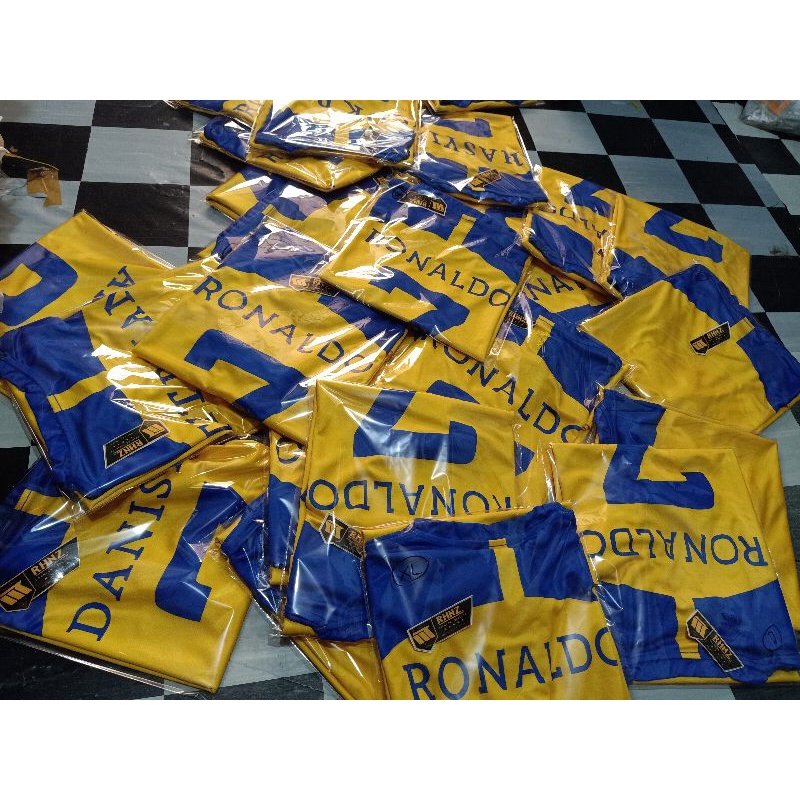 JERSEY STELAN ALNASSR RONALDO TERBARU 2023/KAOS JERSEY RONALDO ALNASSR/KAOS PRINTING /JERSEY ALNASSR FC 2023/AL NASSR TERBARU/JERSEY RONALDO/JERSEY LIGA ARAB 2023/KAOS PRINTING STELAN RONALDO AL NASSR/JERSEY RONALDO TERBARU/CUSTOM NAMA DAN NOMOR TERLARIS