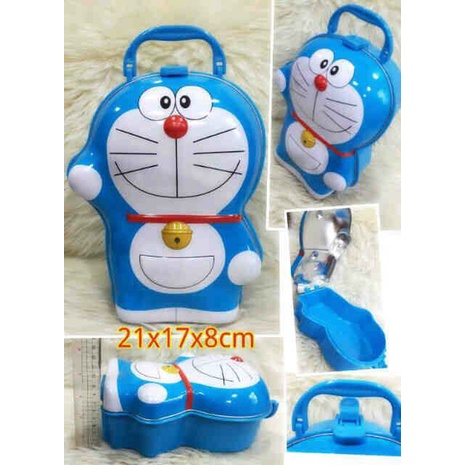 

⭐BISA COD⭐ Box kaleng serbaguna doraemon