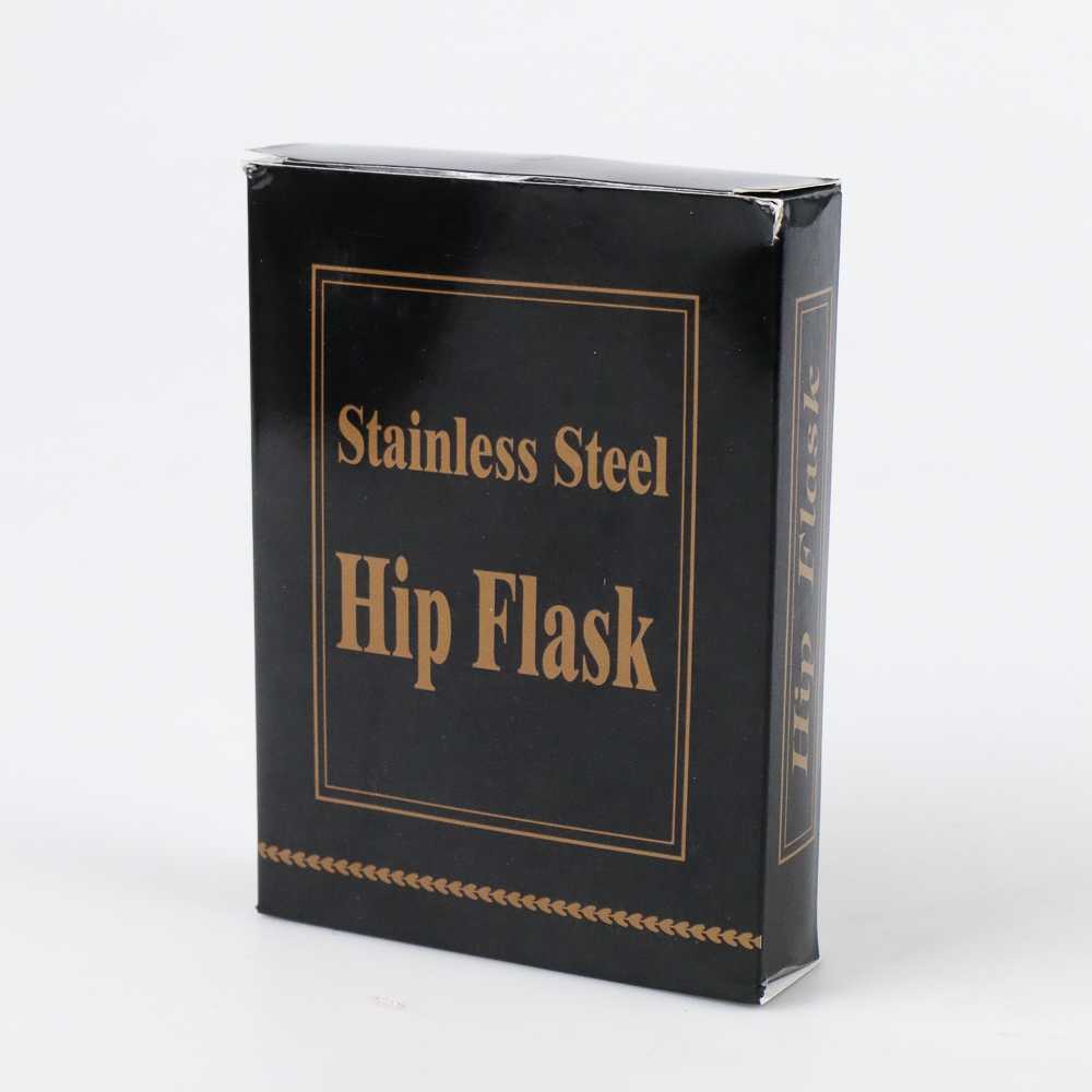 (BISA COD) FTIHSHP Hip Flask Stainless Steel 7 Oz