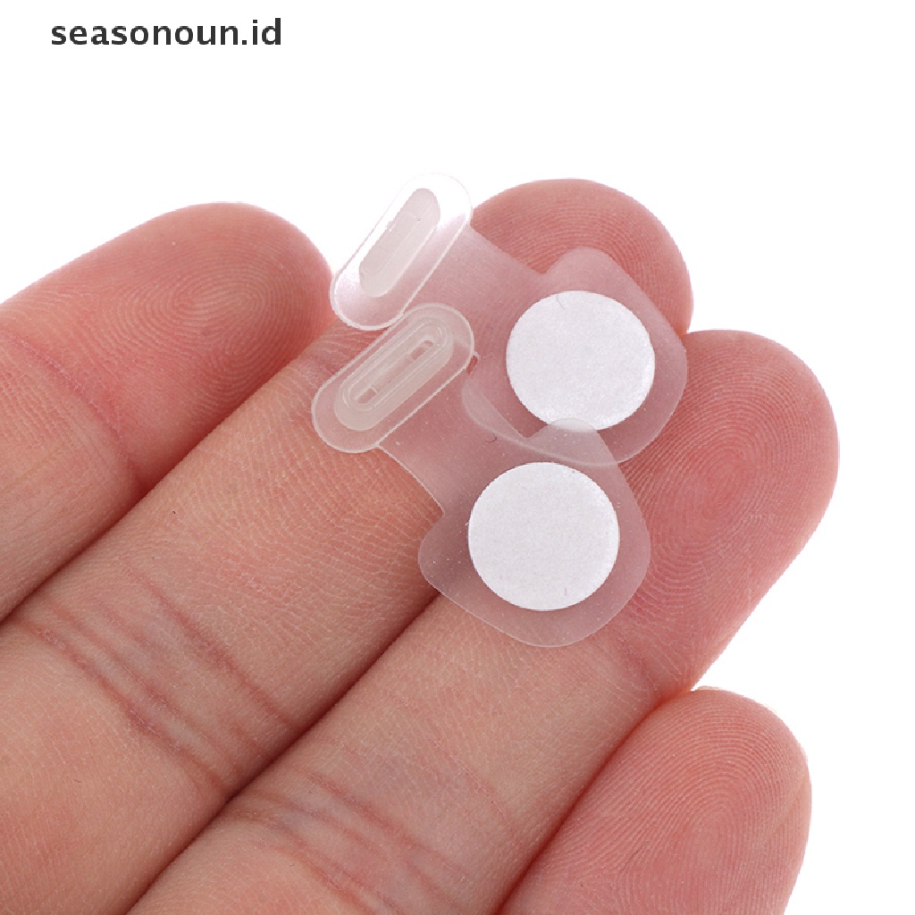 Seasonoun 6Pcs Cocok Plug Debu Luminous Anti Hilang Untuk Tablet IOS Tipe C Silikon Dustplug.