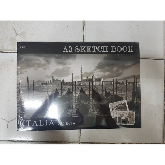 

DISKON SHOPEE/ DISKON CERIA/ KIKY SKETCH BOOK A3 / BUKU GAMBAR SKETSA UKURAN A3