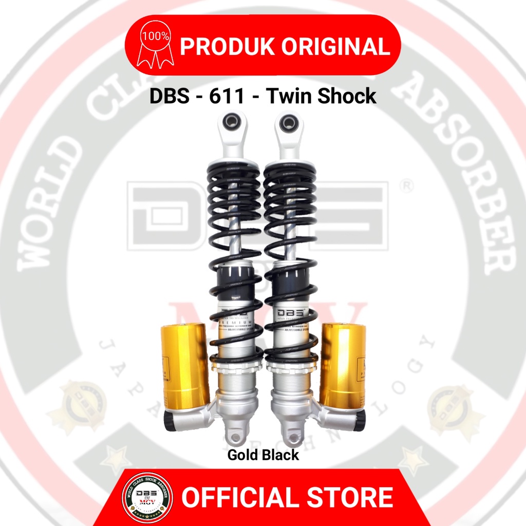 [ BISA COD ] Shock Tabung DBS 611 PROLINS SERIES YAMAHA NMAX 155 XMAX 250