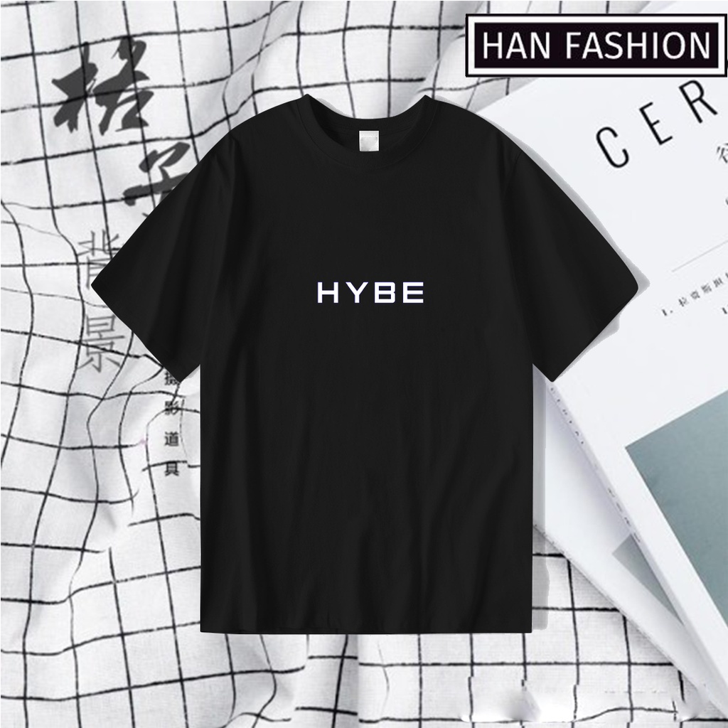 Baju Kaos HYBE NAMJOON JUNGKOOK BTS Oversize Unisex