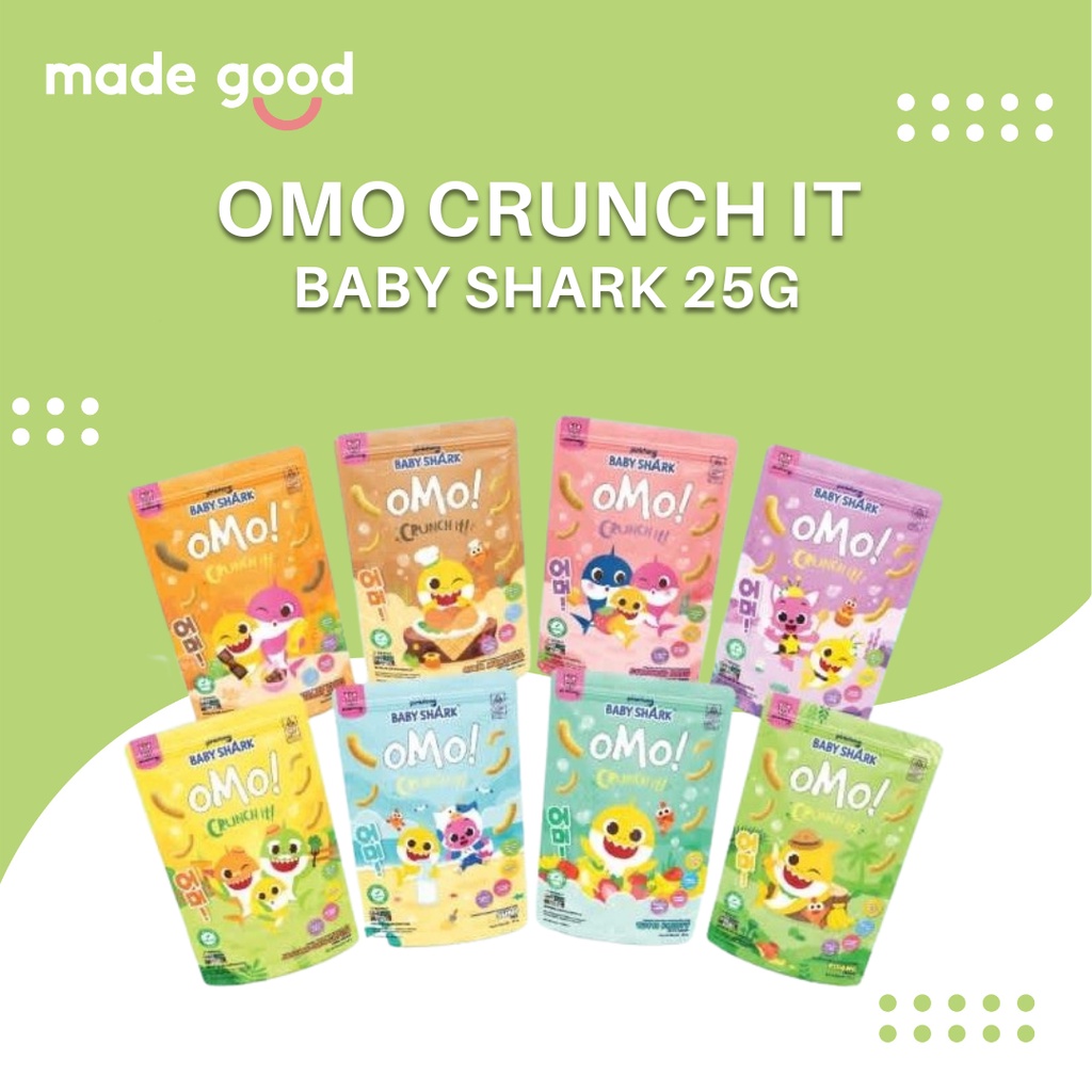 

OMO! CRUNCH IT BABY SHARK SERIES