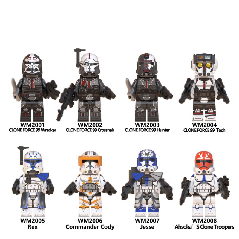 Star Wars Mini Figure Destroyer Front Sight Hunter Commander Cody Teknisi Anak Rakitan Mainan Blok Bangunan