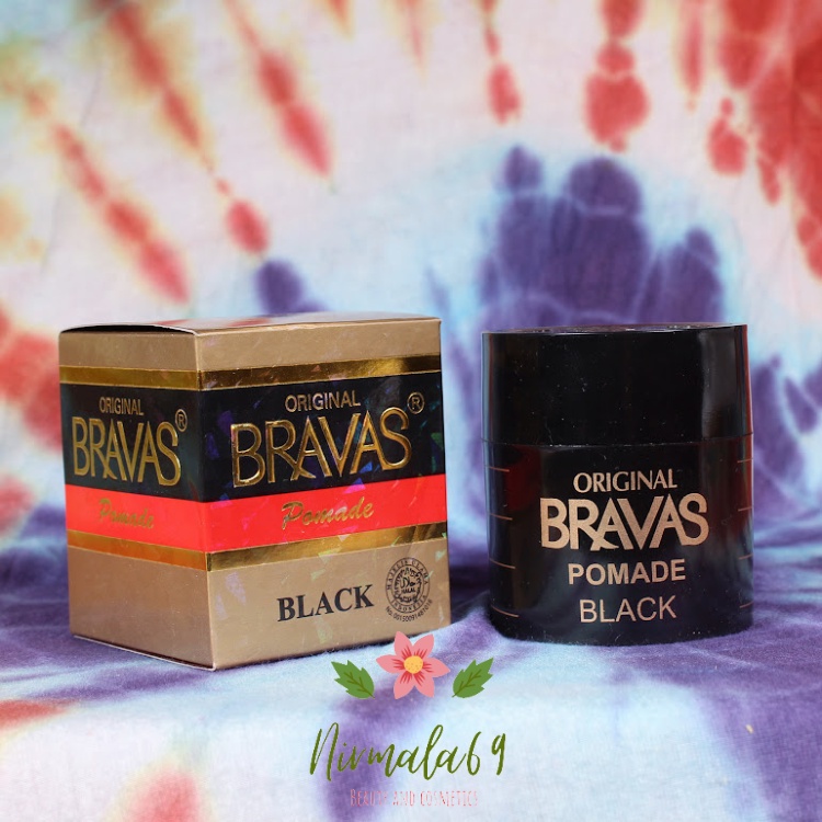 BRAVAS ORIGINAL POMADE 80gr/pomade rambut Bravas/minyak rambut/pomade pria barbershop wangi tahan la
