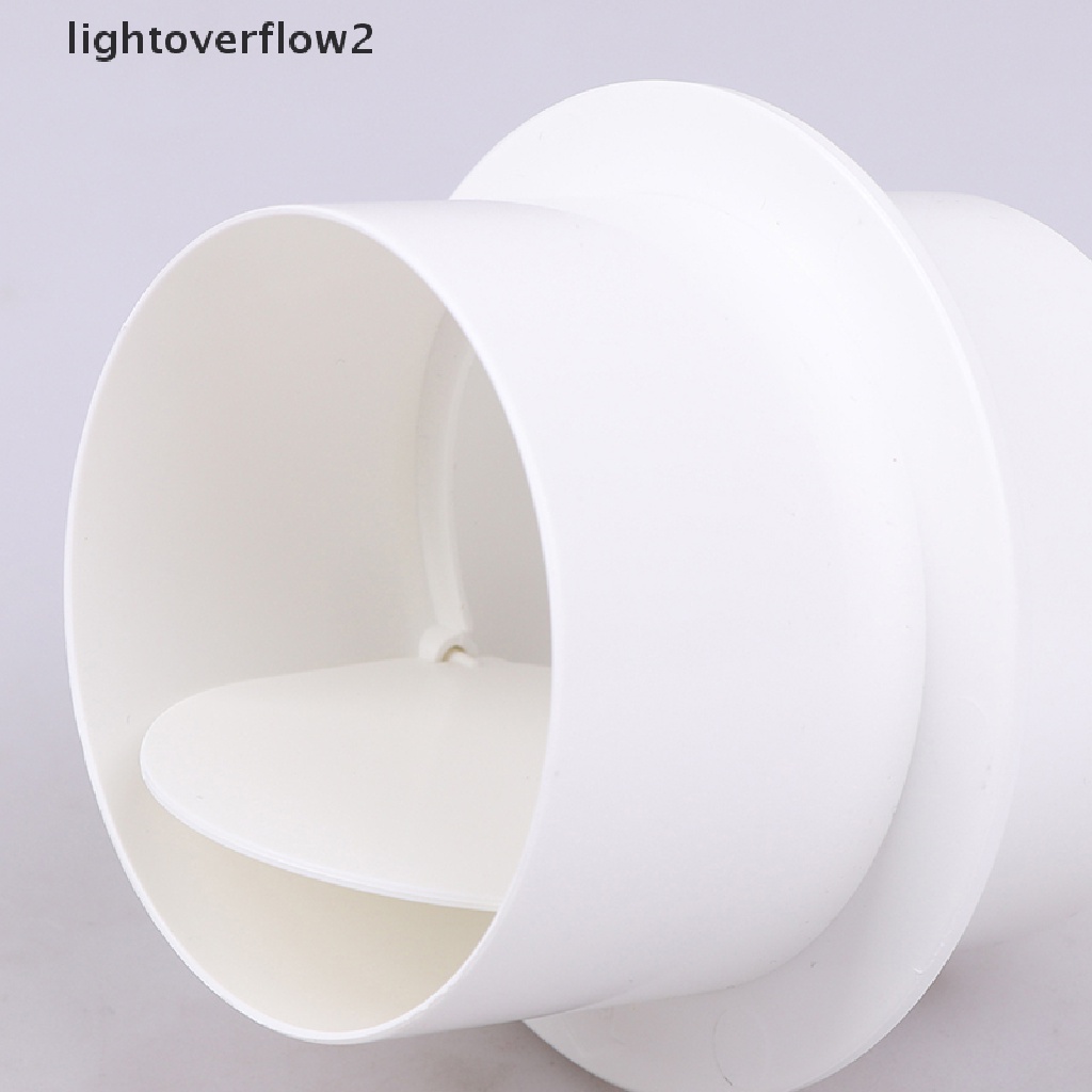 [lightoverflow2] Konektor Lakban Draft Blocker Peredam Ventilasi Check Valve Draugh Back Shutter [ID]