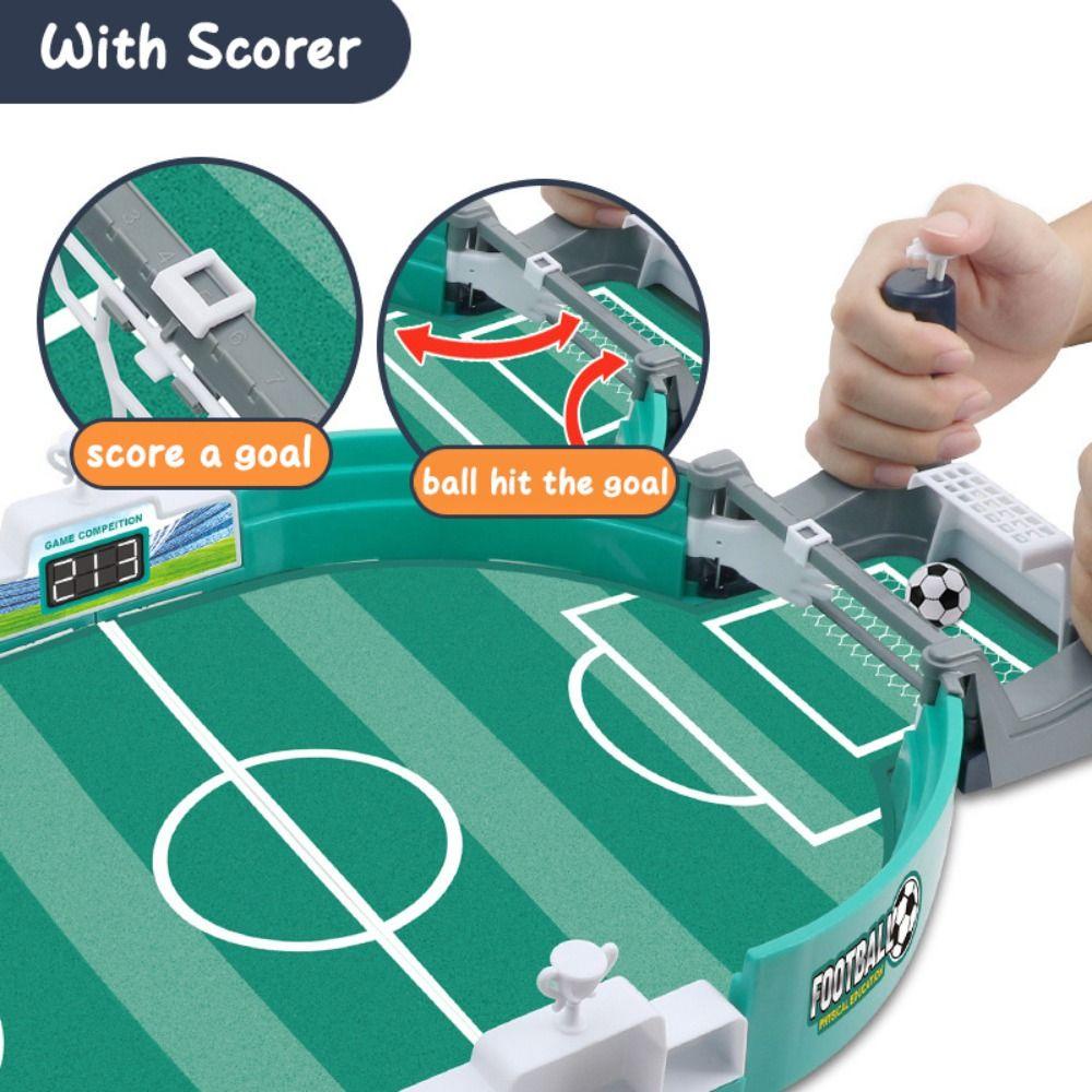 Mxbeauty Table Football Board Game Anak Laki Laki Dewasa Board Game Permainan Sepak Bola Mainan Interaktif Orang Tua-Anak Mini Football Game Intelligence Contest Party Game