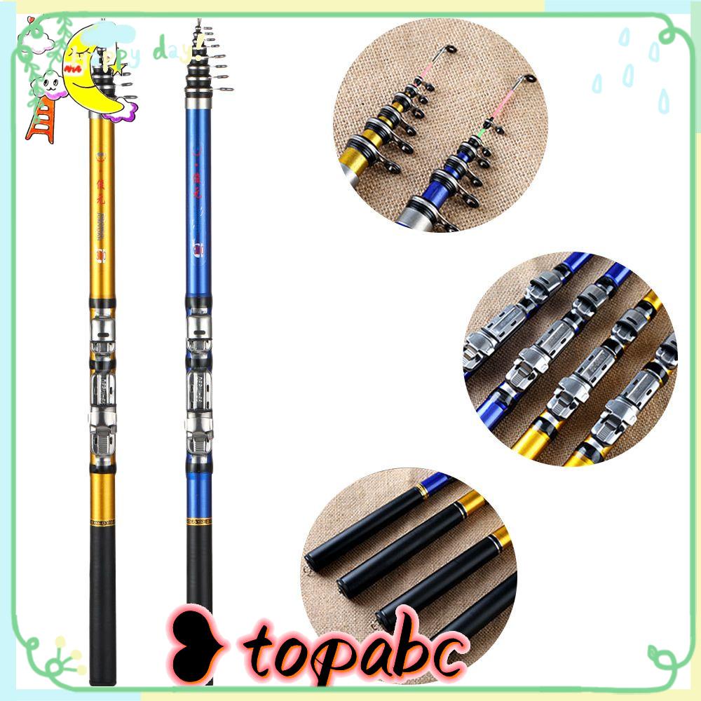 TOP Telescopic fishing rod Winter Sea Pole Carbon Material Retractable