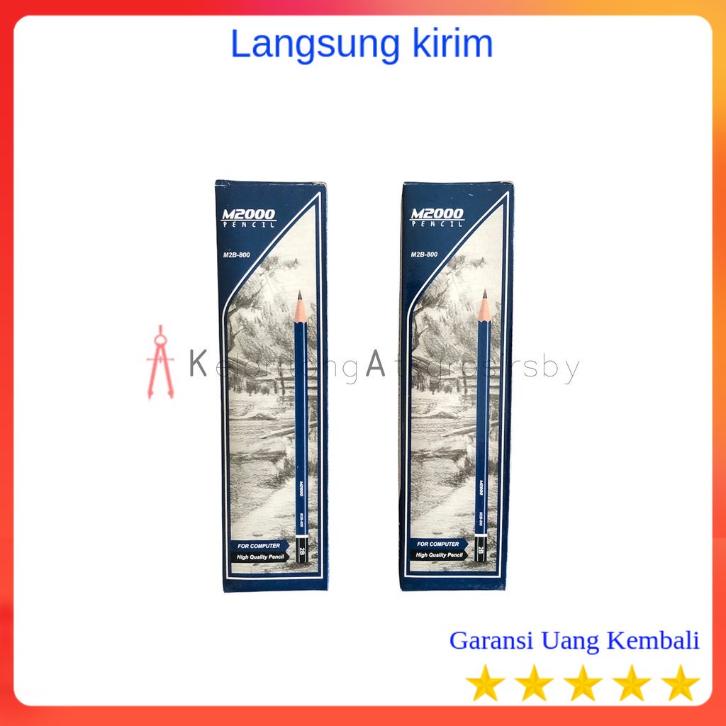 

Pencil / Pensil 2B M2000 / Montana Biru per pcs [ys]