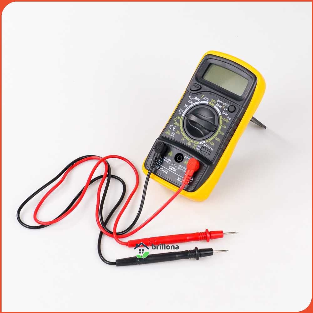 Junejour Mini Digital Multimeter AC/DC Voltage Tester - XL830L