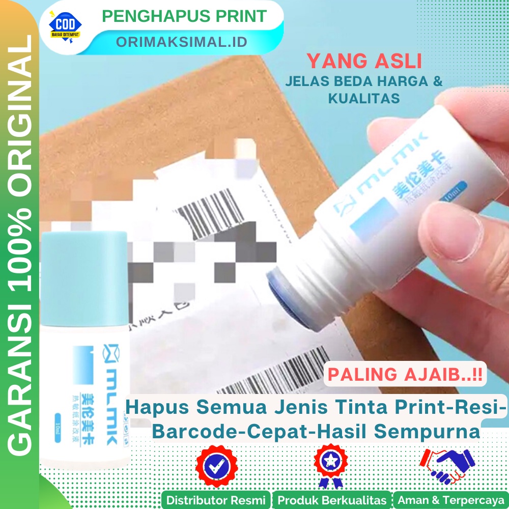 

Penghapus Print MLMK Cairan Penghapus Printer Thermal Permanen Model Stick CO0.21