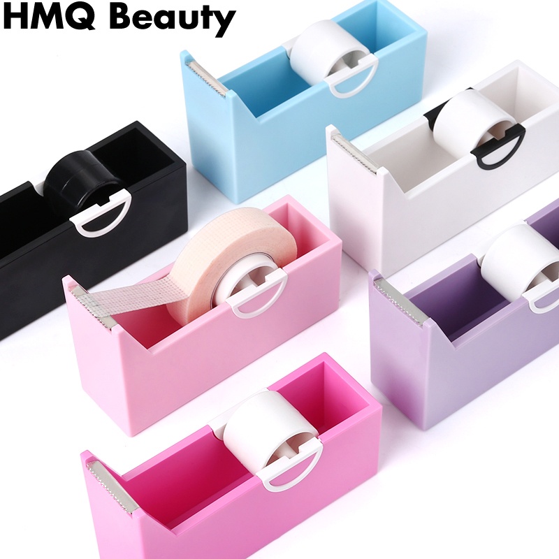 Eyelash Extension Tape Cutter Alat Split Tape Medis Profesional Holder Tape Holder Base Multi Warna Opsional Alat Makeup