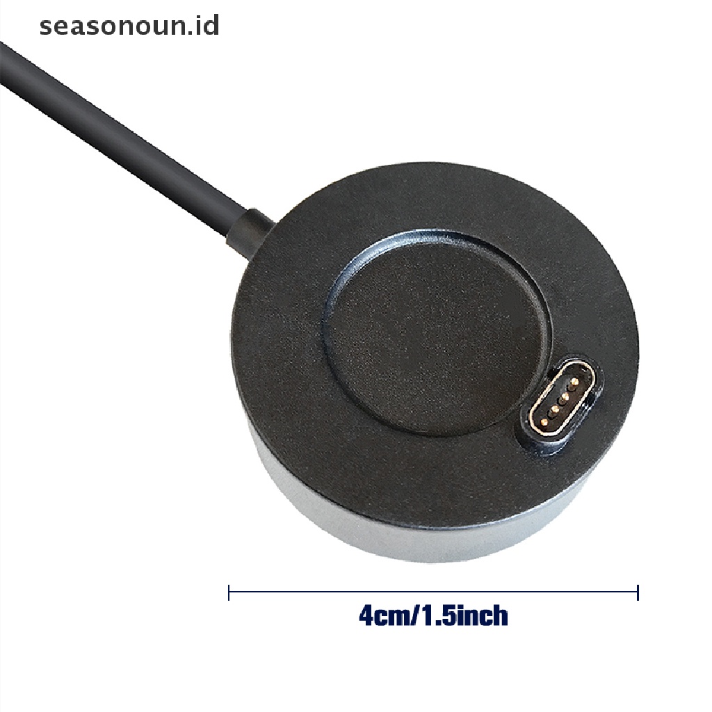 Seasonoun Smart Charger Fast Charging Dock Station Kabel Untuk Fenix 5s 5x6 Forerunner 935alas Pengisian Daya Vivoaktif3Aksesoris Jam Tangan Pintar.