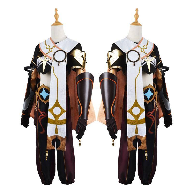 【Wetrose】Genshin Impact Cosplay Traveler Aether Costume Set