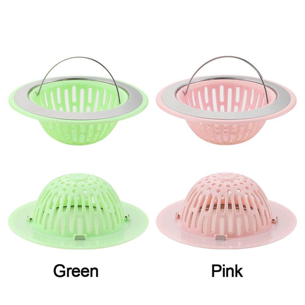 Populer 2Pcs Saringan Wastafel Kamar Mandi Shower Cleaning Stuff Cover Water Sink Plug Food Hair Stopper