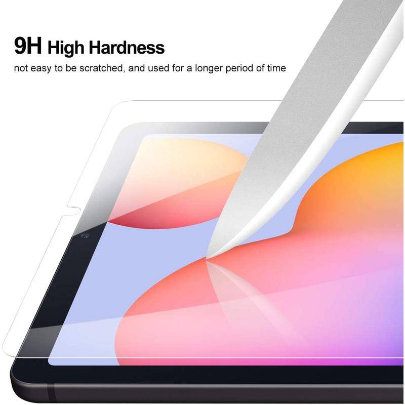 2pcs Untuk Samsung Galaxy Tab S8 S7 Plus Ultra S6 A7 Lite A8 S5e T500 T220 Tablet Tempered Glass Pelindung Layar Cover Untuk Samsung Tab A 8.0 8.4 10.1 10.5 Layar Tahan Ledak