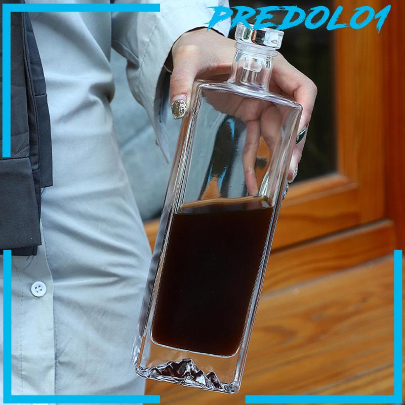 [Predolo1] Botol Minum Botol Kaca Kosong Untuk Hadiah Ulang Tahun Outdoor