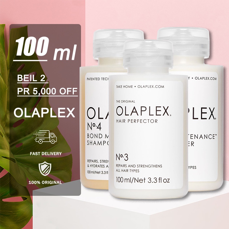 Olaplex No.3,No.4,No.5 No.6 No.7 Olaplex Treatment Rambut /Shampoo / Conditioner /masker rambut [100ml] 100%ori