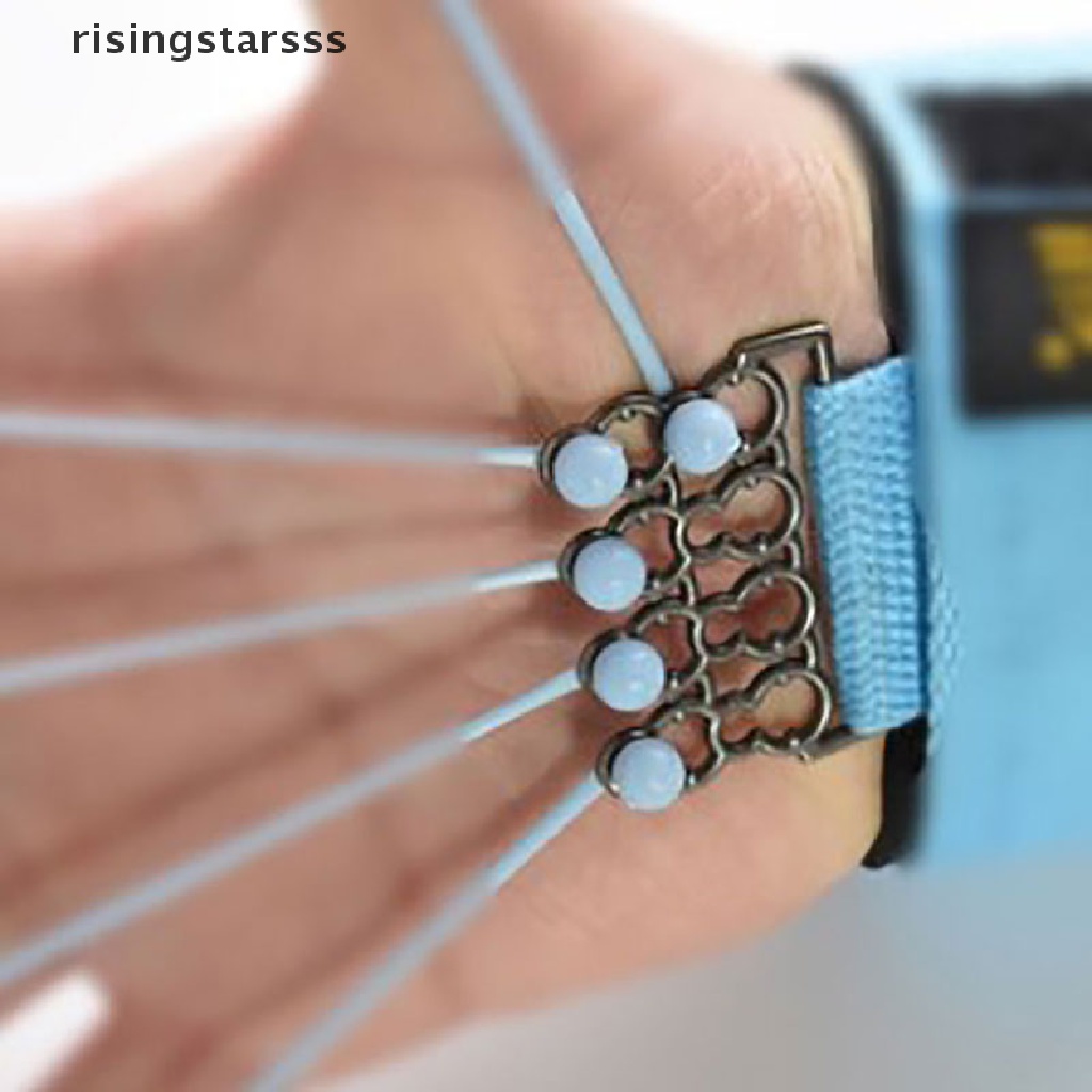 Rsid Span-new Finger Gripper Kekuatan Trainer Tangan Yoga Resistance Band Finger Training Device Jelly