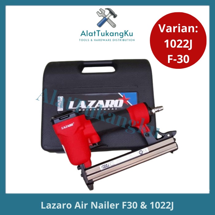 

Mesin Staples Air Nailer Paku Tembak Angin F30 1022J LAZARO