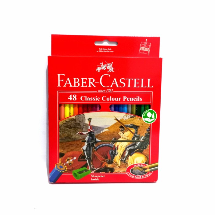 

Faber Castell Pensil Gambar Classic 48 Warna Panjang