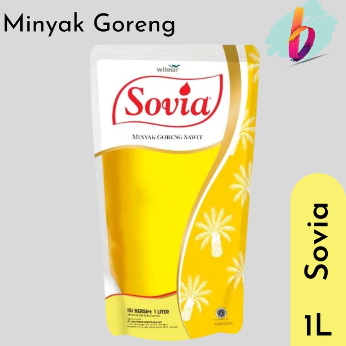 

MINYAK GORENG SOVIA 2000ML Pouch [2 LITER] - Sovia 1L