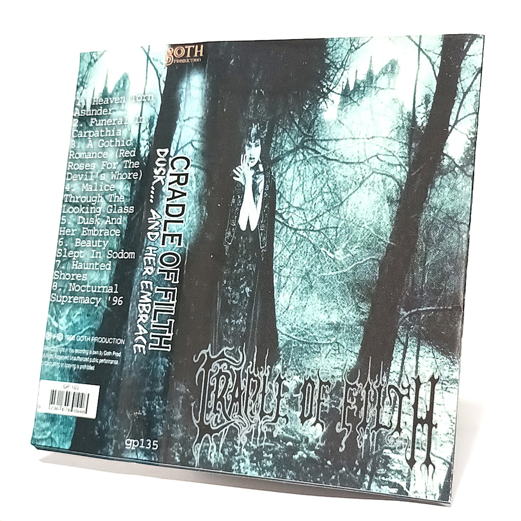 kaset tape Cradle Of Filth Dusk And Her Embrace