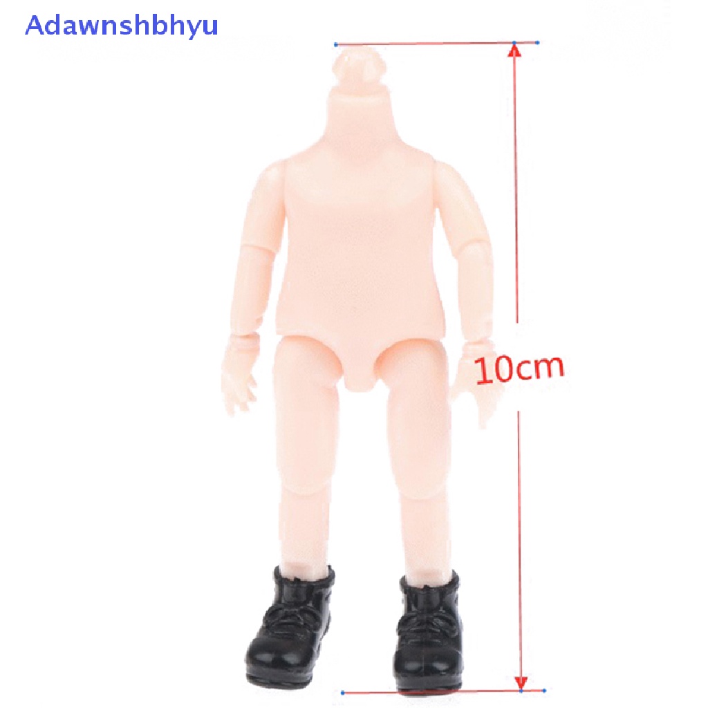 Adhyu 9.5cm Boneka Badan Bergerak Bersambung Untuk Mainan Boneka1Per12 Nude Aksesoris Tubuh ID