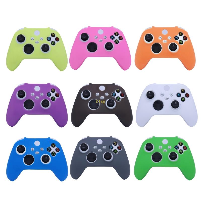 Btsg Silikon Lembut Pelindung Untuk Case Untuk Shell Cover Skin Untuk Xbox Series X S Controller Gamepad Game Handle Joystick