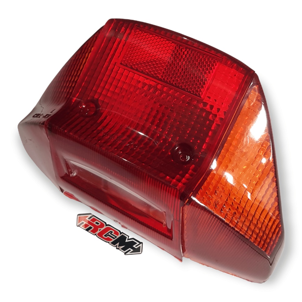 MIKA KACA LENSA STOP LAMP N SEN SEIN RITING RETING BELAKANG HONDA ASTREA PRIMA STAR MERAH RED KUNING YELLOW BEST QUALITY BAHAN TEBAL JAMINAN KUALITAS