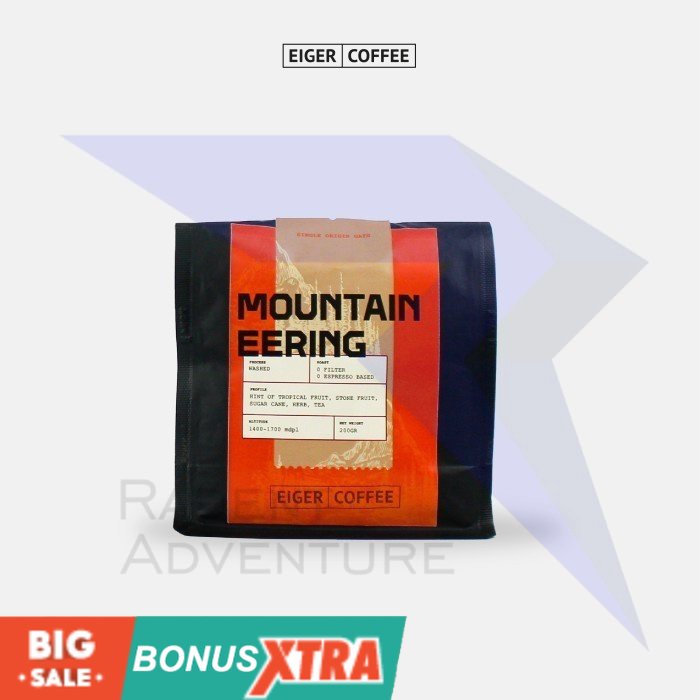 

Biji Kopi EIGER1989 Coffee Roasted Beans Mountainaring ORIGINAL KEREN AWET